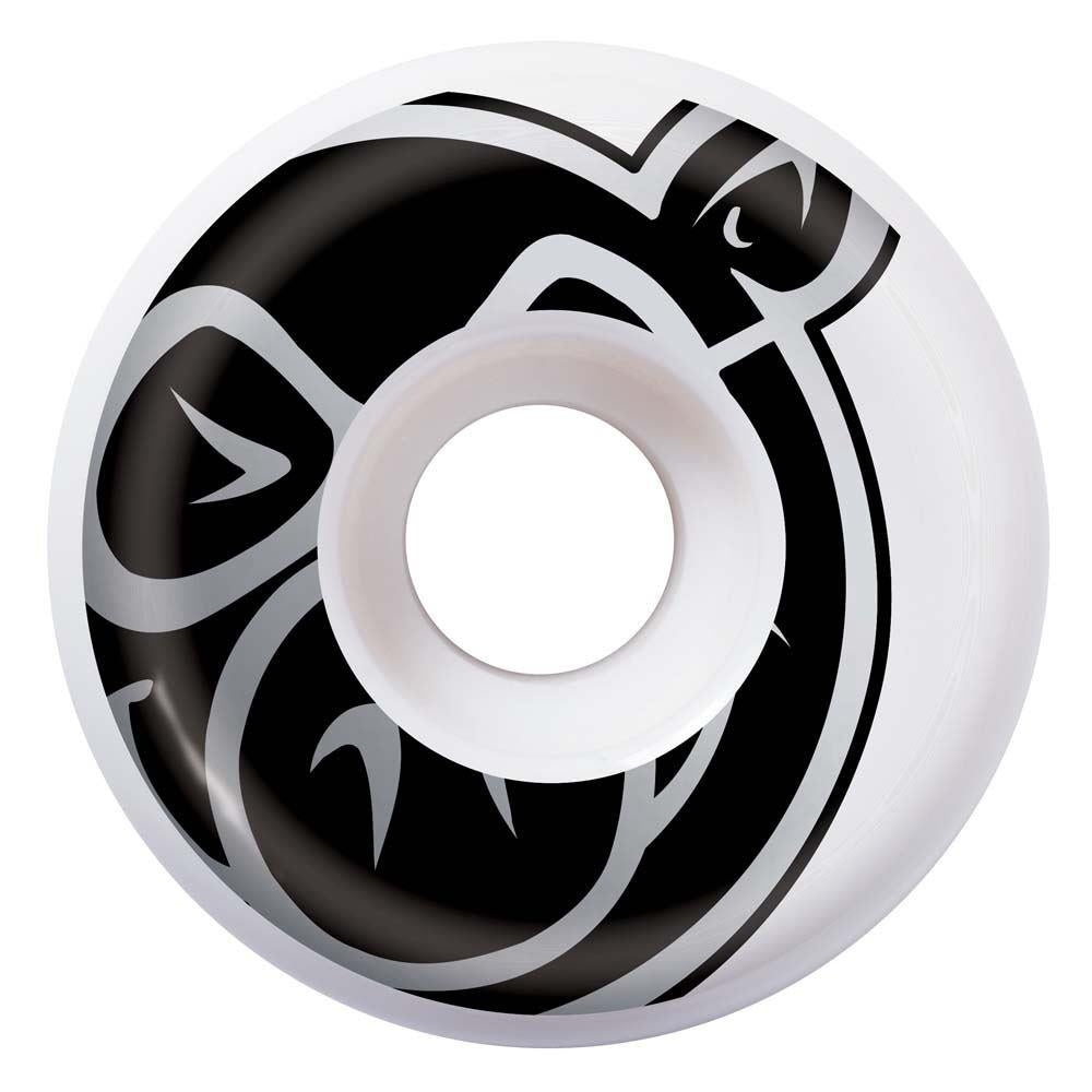 Pig Wheels Prime Skateboard Wheels White 55mm