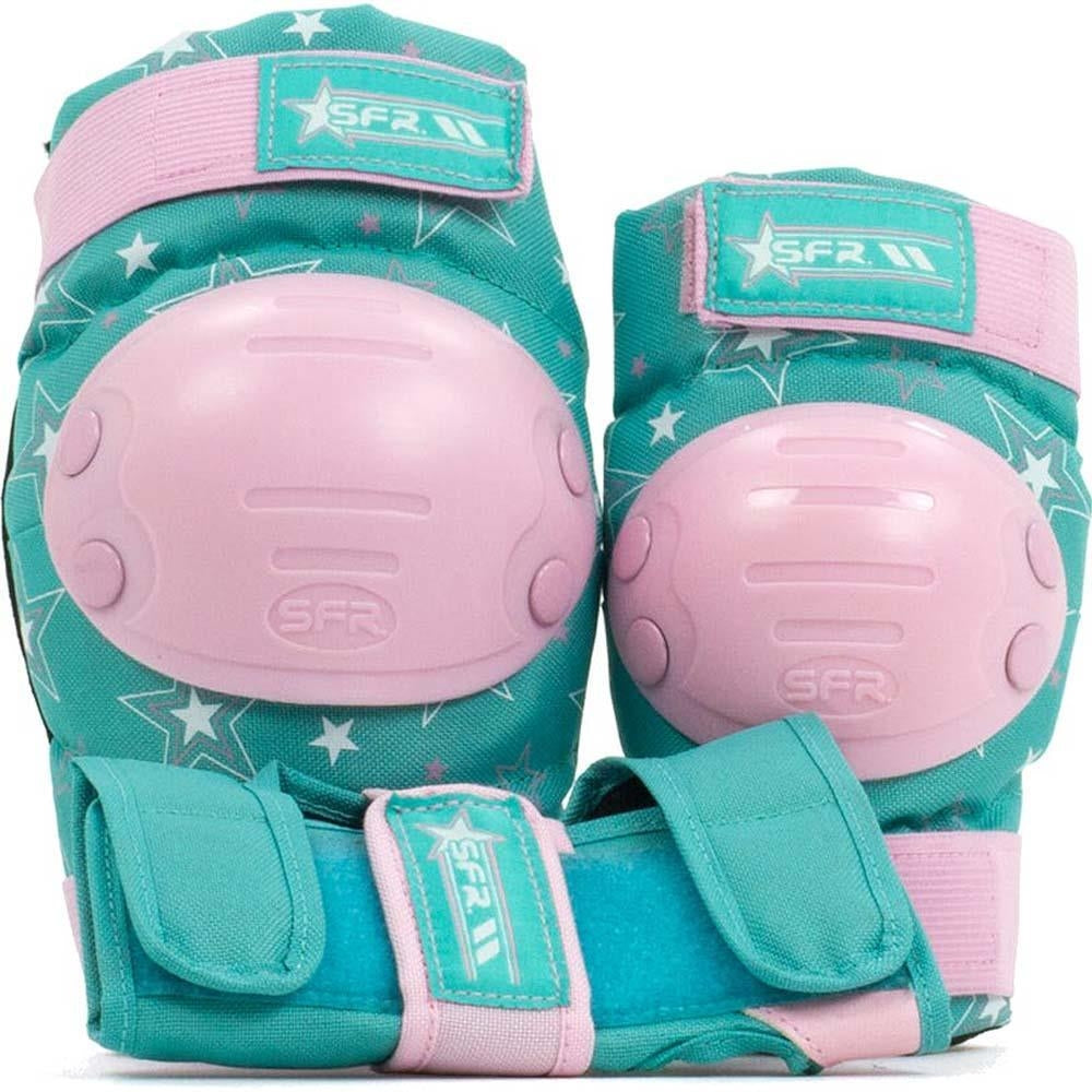 SFR Star Triple Pad Set Pink Green