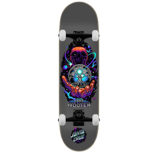 Santa Cruz VX Complete Skateboard Wooten Ominous Multi 8.5"