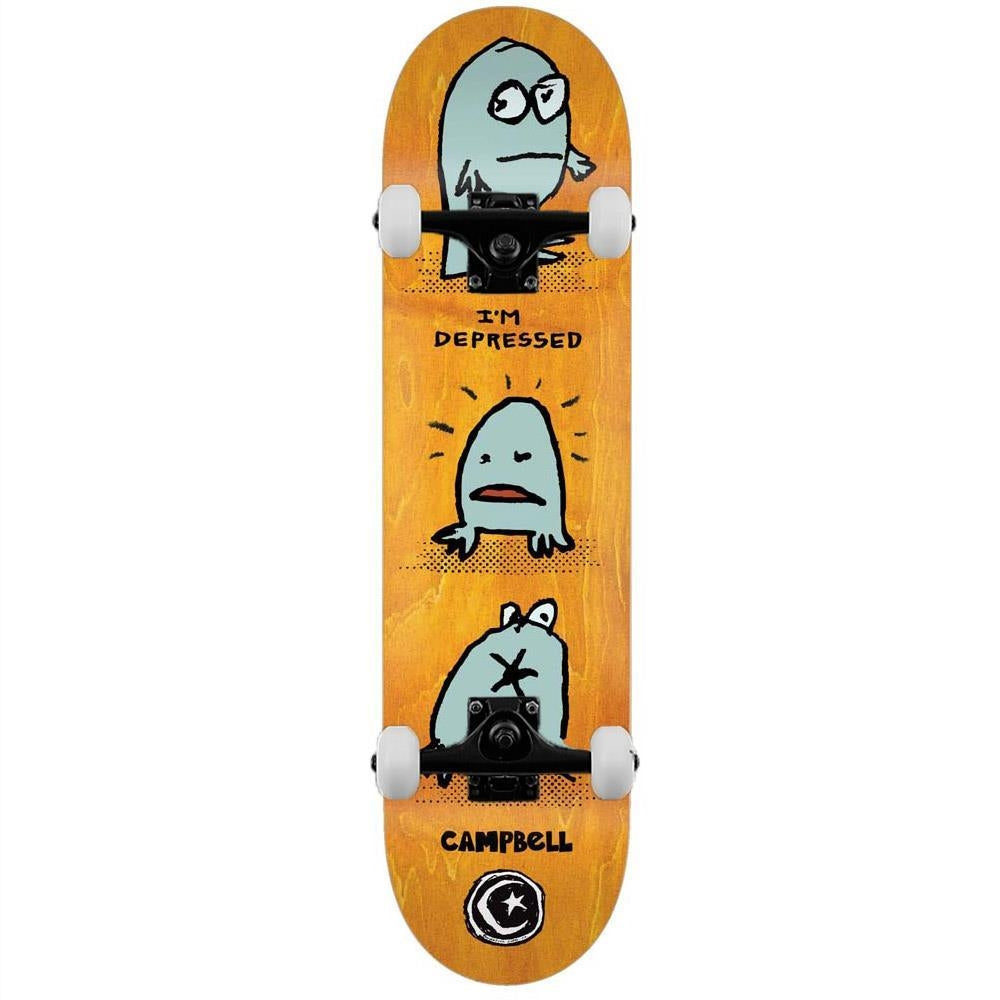Foundation Aidan Depressed Complete Skateboard 8"