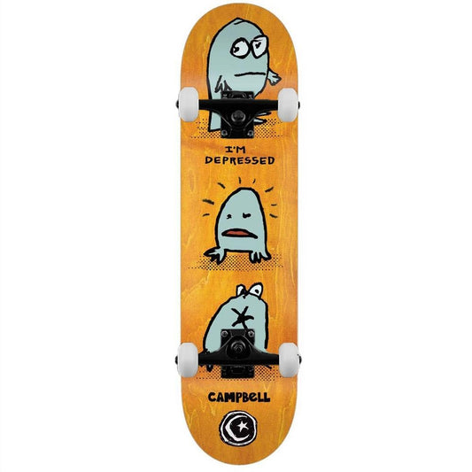 Foundation Aidan Depressed Complete Skateboard 8"