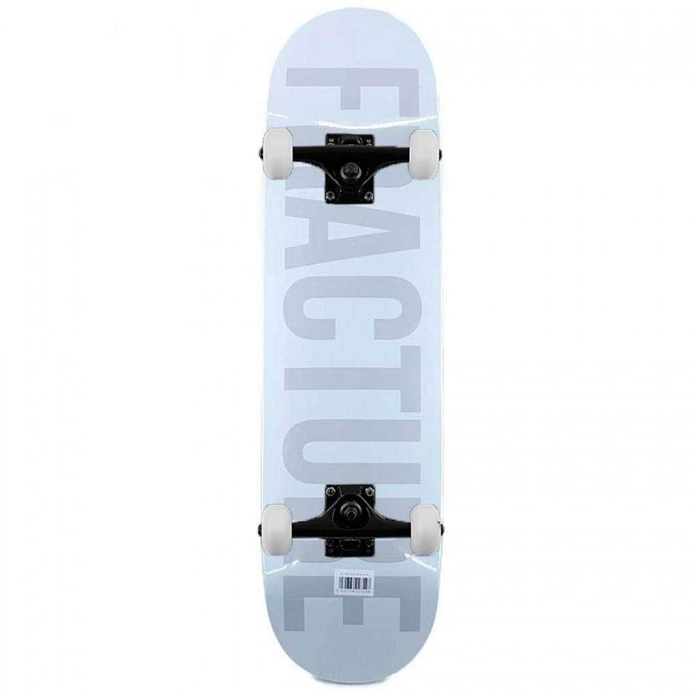 Fracture Skateboards Fade White Complete Skateboard 8.25"