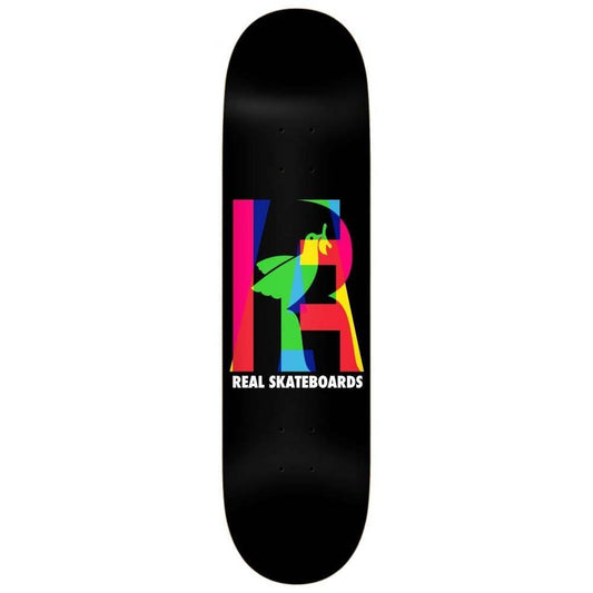 Real Team Eclipsing Skateboard Deck Black 8.06"