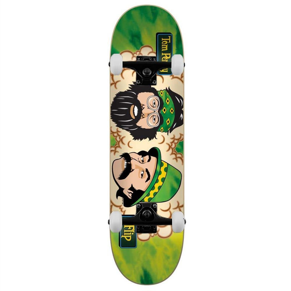 Flip Tom Friends Green Room Complete Skateboard Green 8.25"