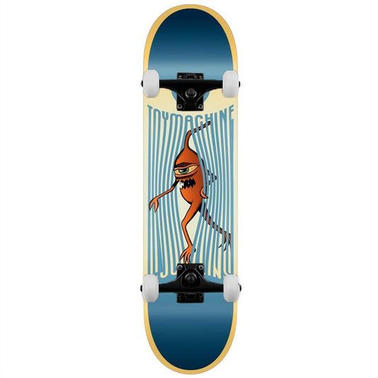 Toy Machine CJ Collins Bars Complete Skateboard Blue 8.18"