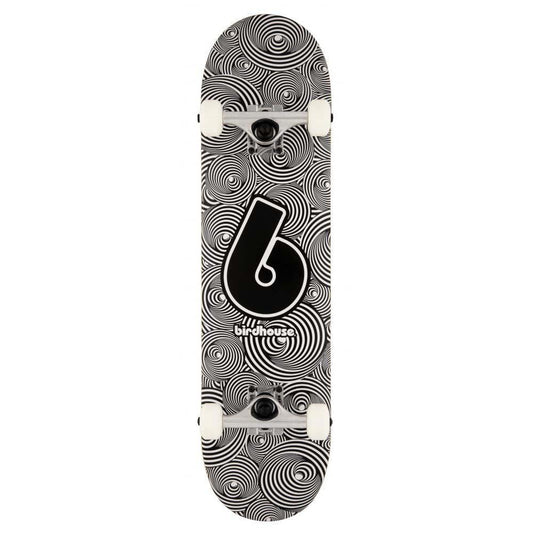 Birdhouse Factory Complete Skateboard Stage 1 Vertigo Logo Black/White 7.75"