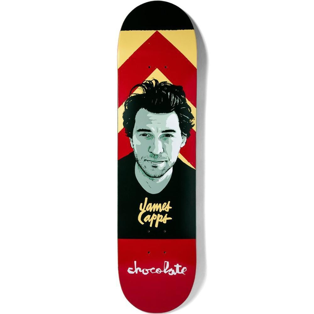 Chocolate Hecox Portrait James Capps Skateboard Deck Multi 8.5"