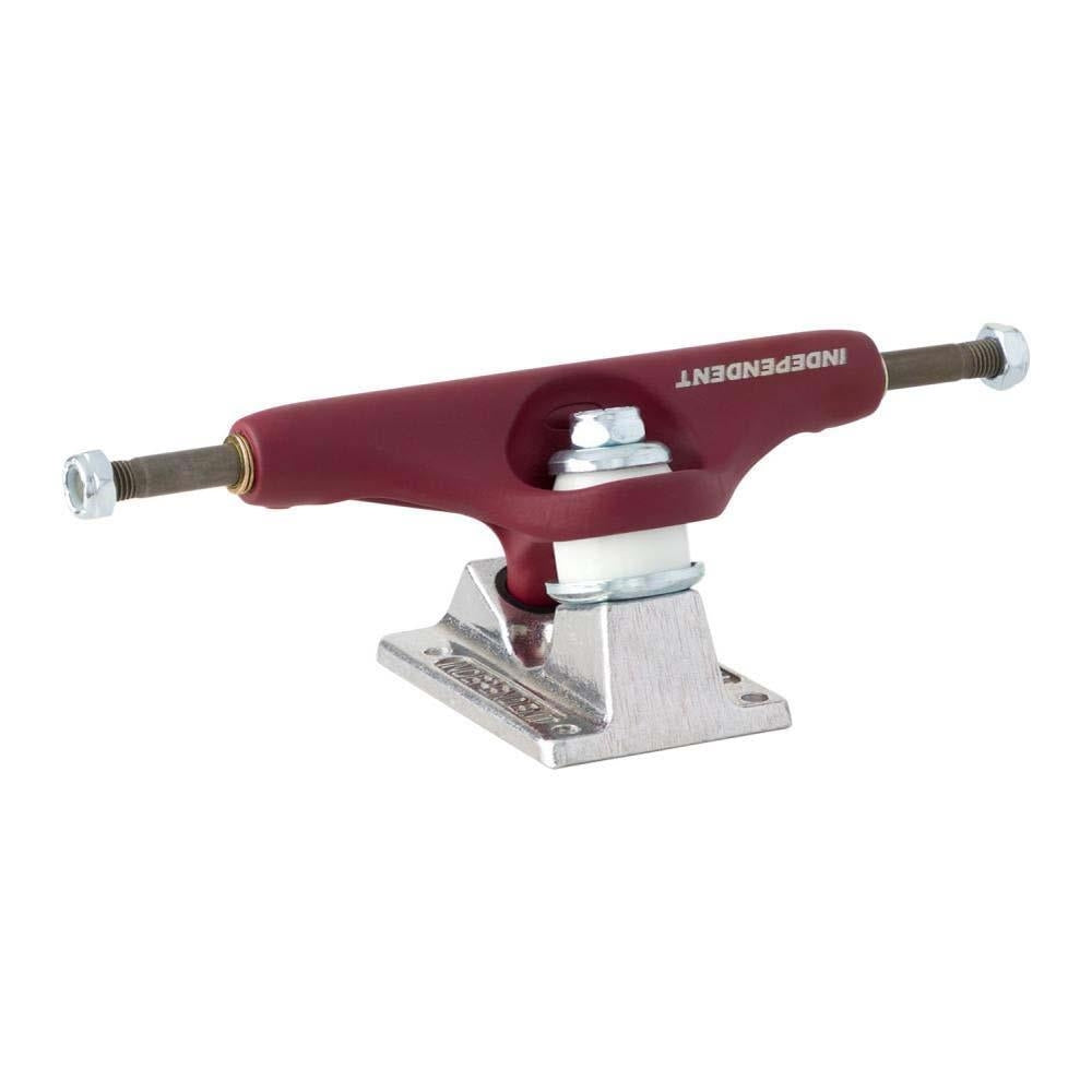 Indy Independent Stage 11 Skateboard Trucks BTG Speed Standard Burgundy/Silver 149mm