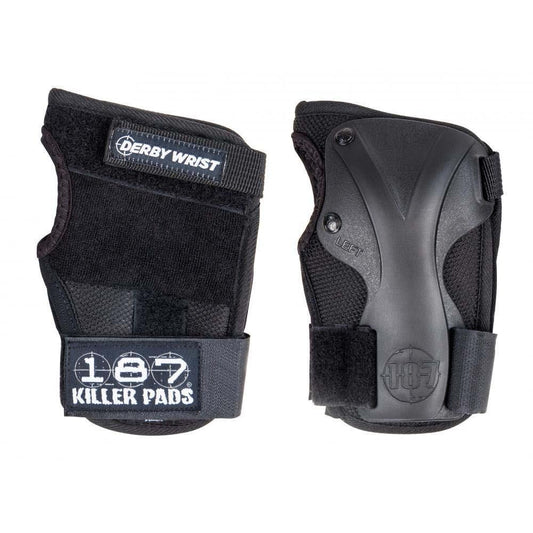 187 Killer Pads Derby Wrist Black ADULT