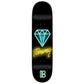 Plan B Neon Tommy Skateboard Deck Black 8.25"