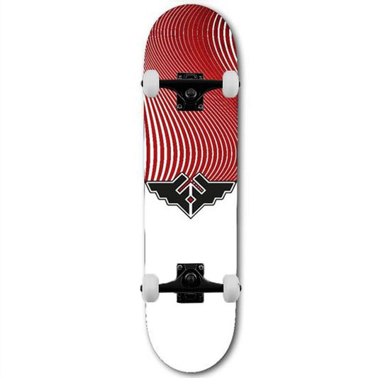 Fracture Wings V4 Complete Skateboard Red 7.75"