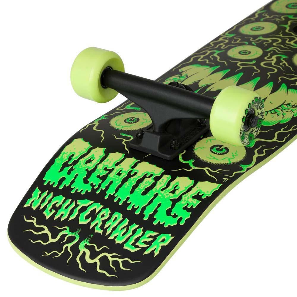 Creature Factory Cruzer Skateboard Night Crawler Multi 8.6"