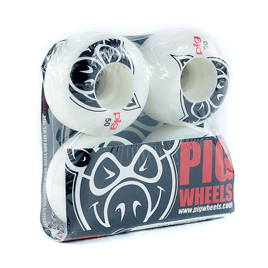 Pig Head Skateboard Wheels Natural 50mm