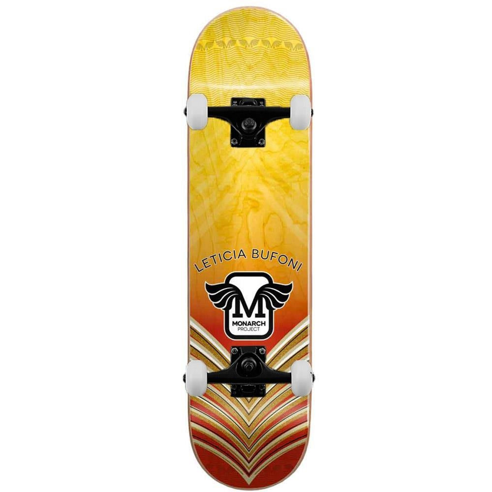 Monarch Leticia Horus Gradient Complete Skateboard Orange 8"