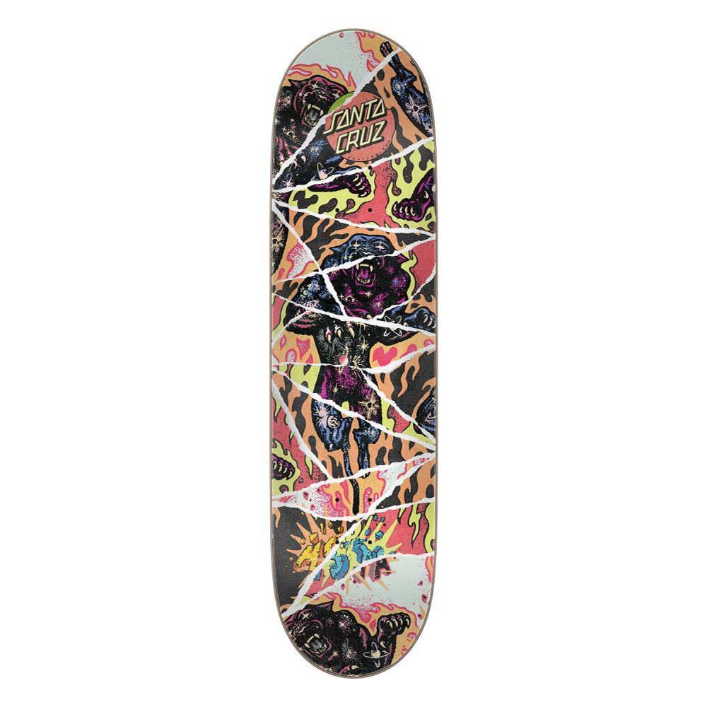 Santa Cruz Everslick VX Skateboard Deck Asta Misprint Cosmic Cat Multi 8"