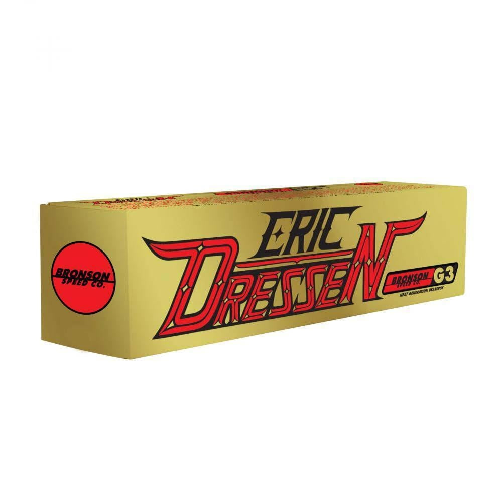 Bronson Speed Co. Skateboard Bearings Eric Dressen Pro G3 Gold 8mm