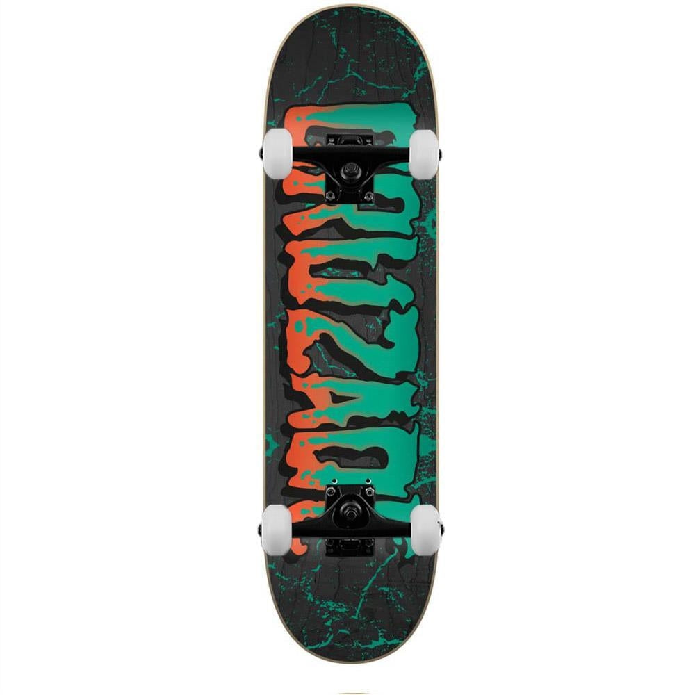 Cruzade Dark Label Complete Skateboard Green 8"