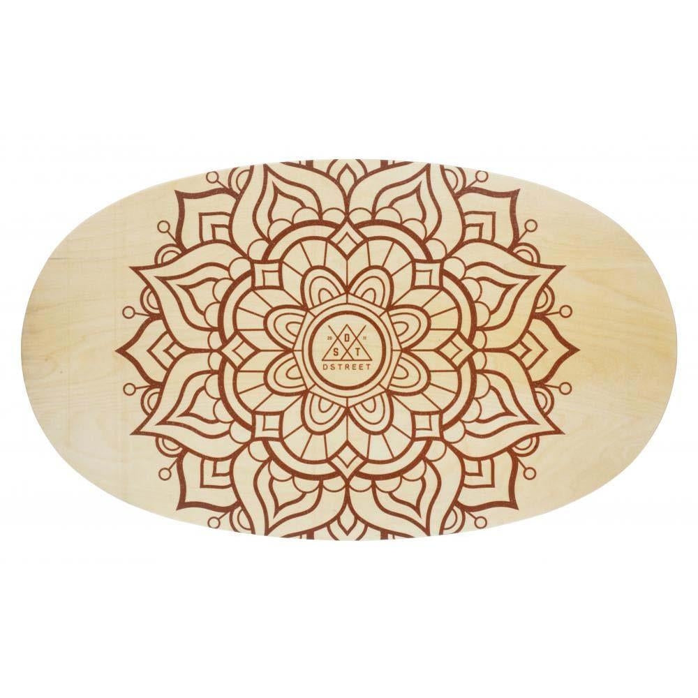 D Street Balance Board Mandala Original Natural 32"