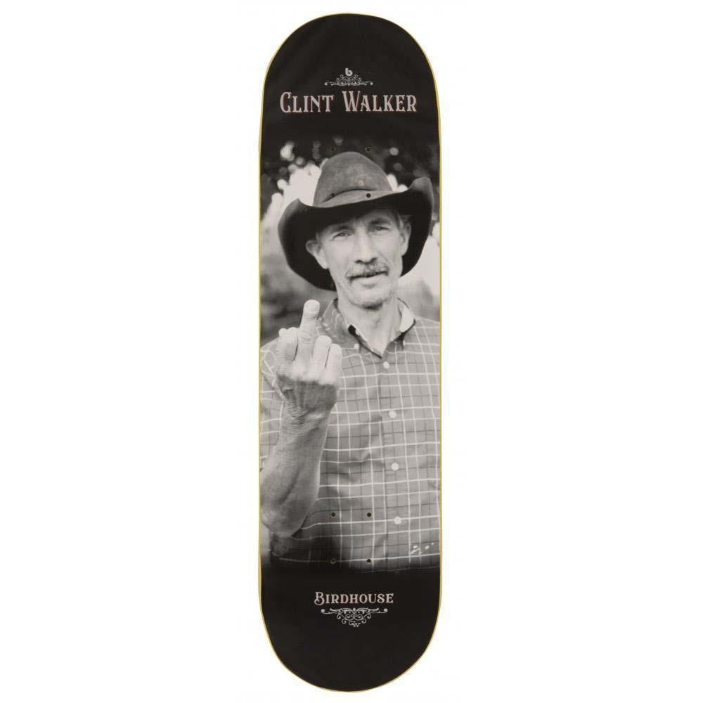 Birdhouse Walker Dad Skateboard Deck Black 8.38"