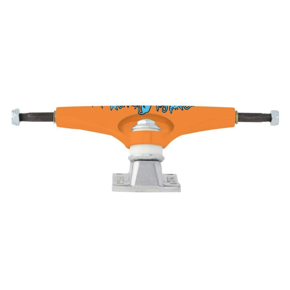 Krux Skateboard Trucks K5 Cat Party 2 DLK Standard Silver/Orange 8"