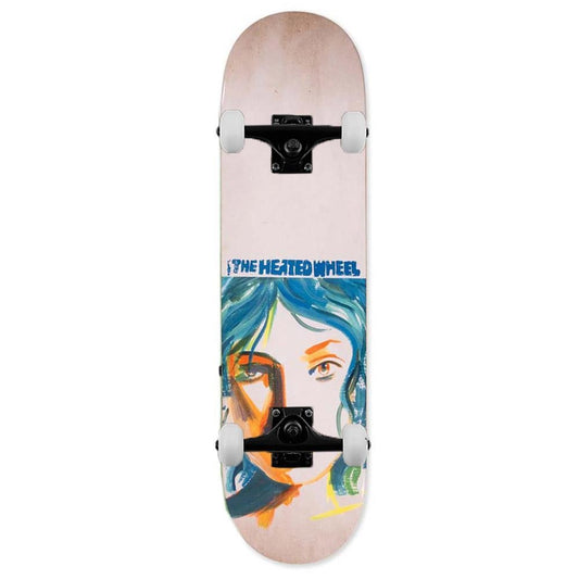 The Heated Wheel Jacklyn Complete Skateboard Natural 8.38"