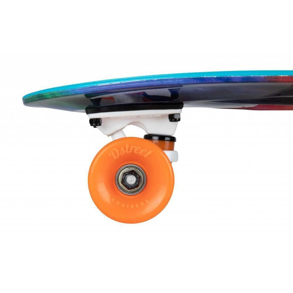 D Street Polyprop Cruiser Complete Skateboard Tie Dye 27"