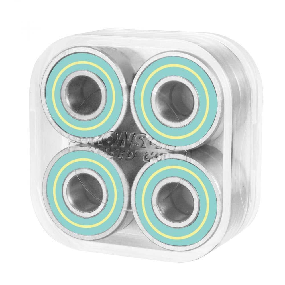 Bronson Speed Co. Skateboard Bearings Samarria Brevard Pro G3 Silver 8mm