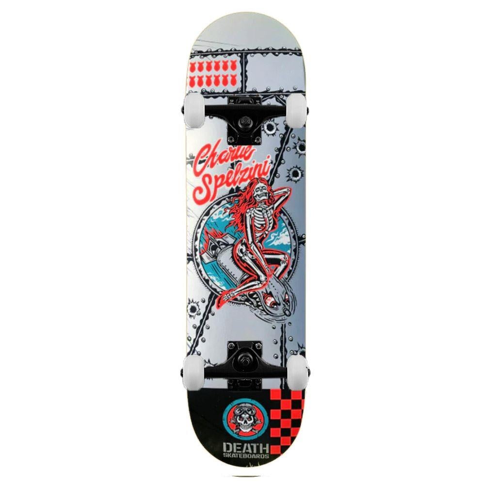 Death Charlie Spelzini Death from Above Complete Skateboard 8.25
