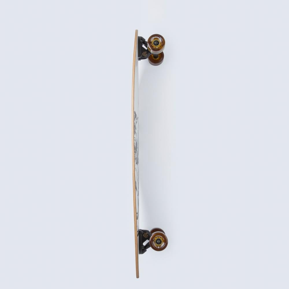 Arbor Performance Factory Complete Skateboard Bamboo Fish Multi 37"