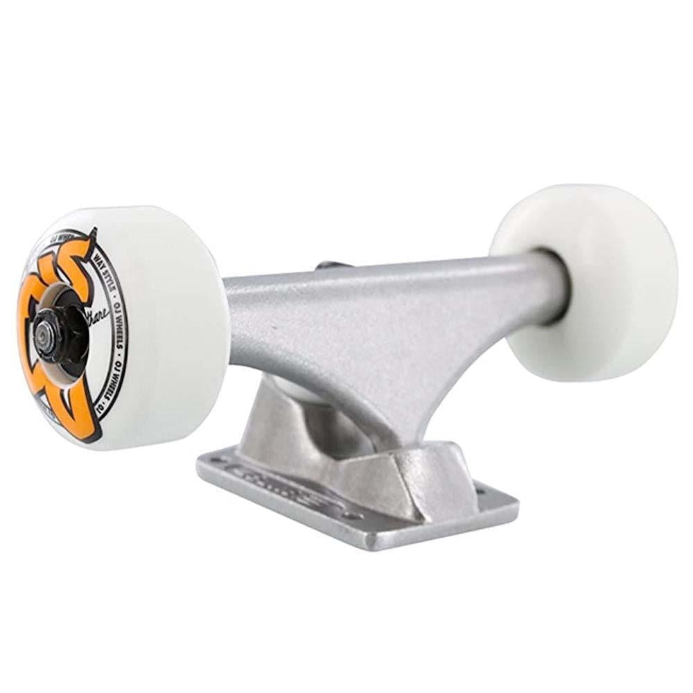 Bullet Skateboard Trucks Assembly 101a 53mm OJ Logo Silver 130mm