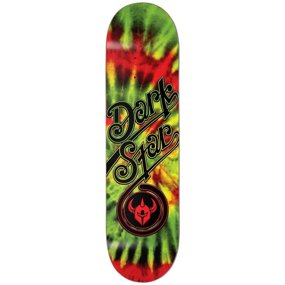 Darkstar Insignia Aqua Youth Skateboard Deck Rasta 7.25"