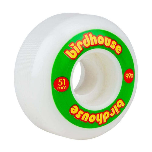 Birdhouse Logo Skateboard Wheels 99a Rasta 51mm