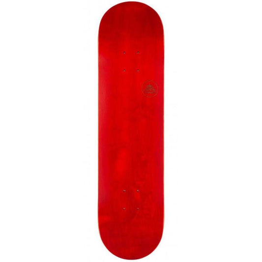 Sushi Skateboard Deck Pagoda Stamp Red 7.8"