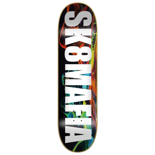 Sk8 Mafia Swirl Skateboard Deck Multi 8"