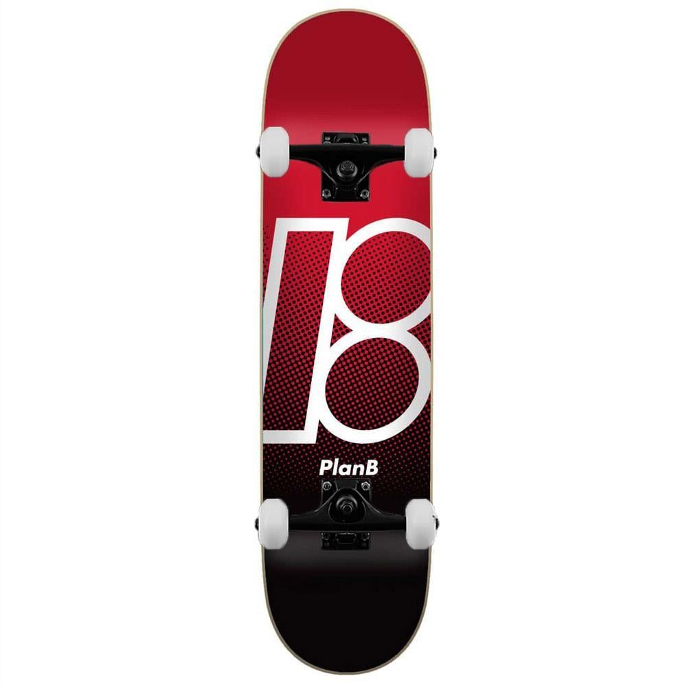 Plan B Team Andromeda Complete Skateboard Red 8"