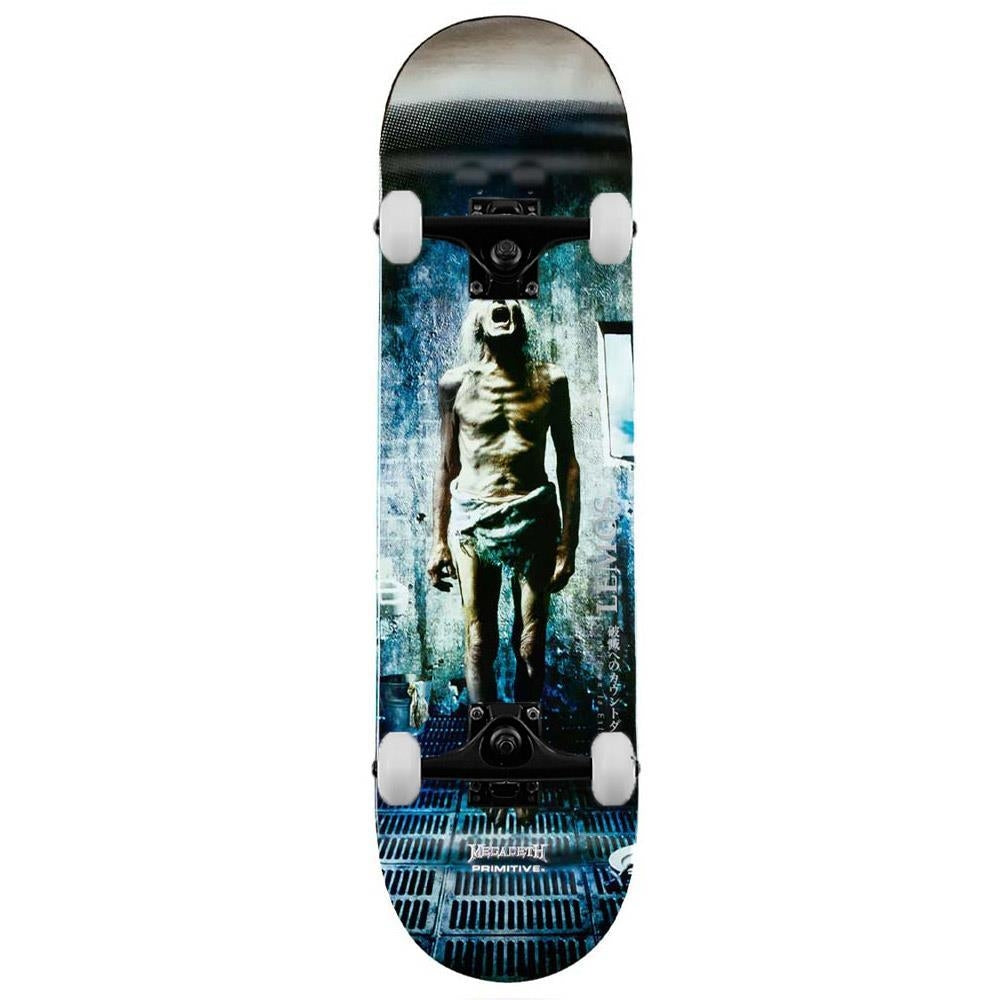 Primitive Lemos Countdown To Extinction Complete Skateboard Silver 8.25"
