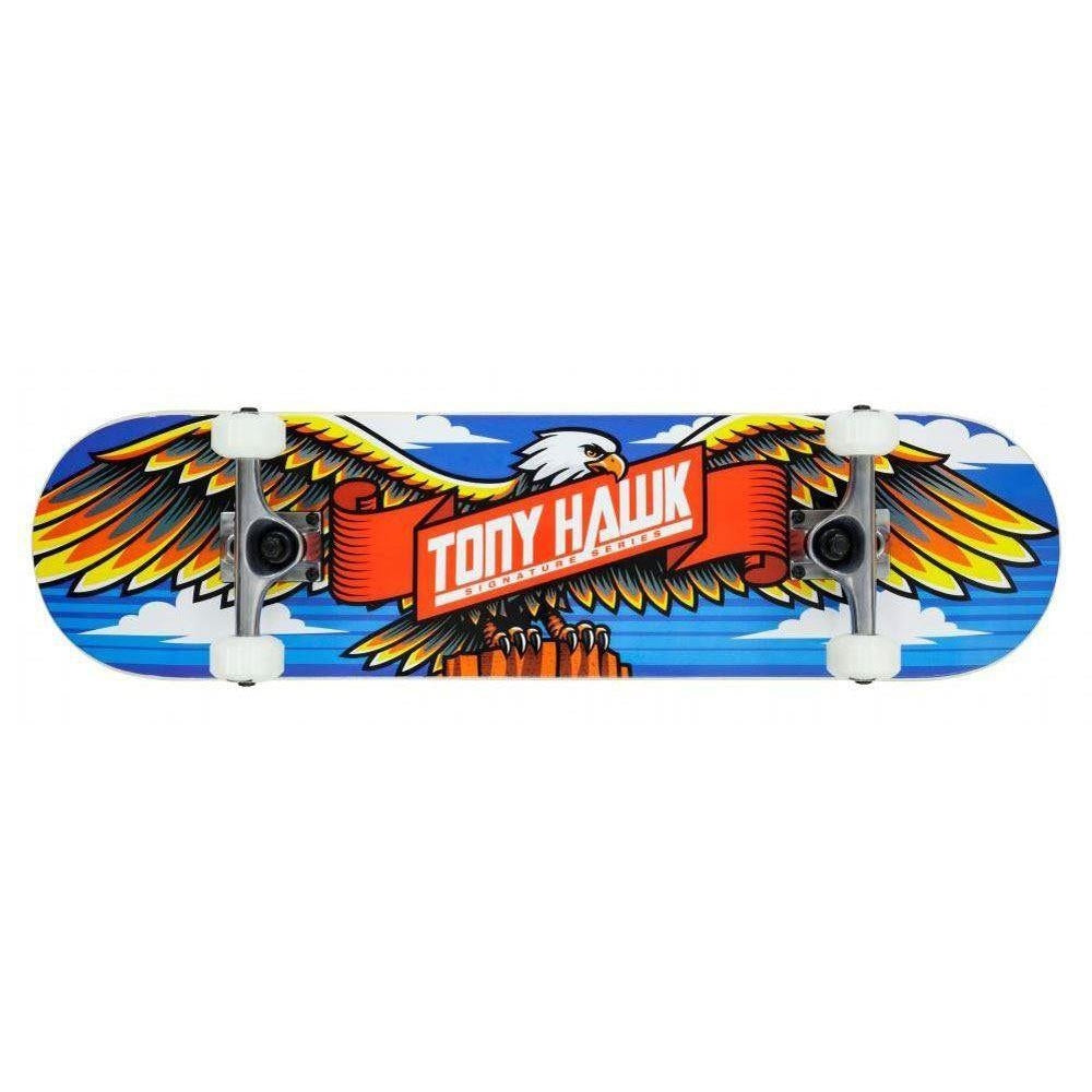 Tony Hawk SS 180 Factory Complete Skateboard Wingspan Multi Colour 8 Inch Wide