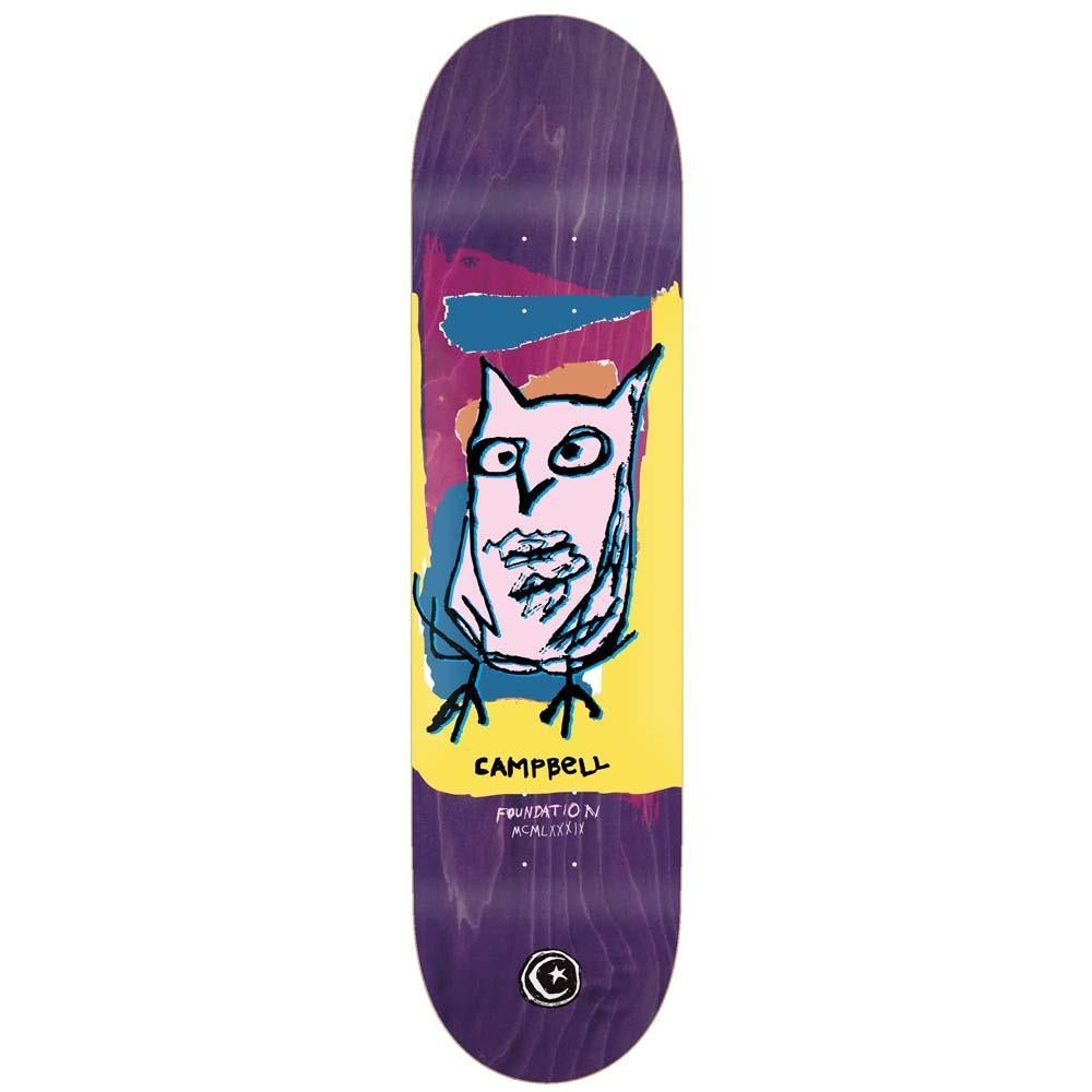 Foundation Aidan Hoot Skateboard Deck 8.38"