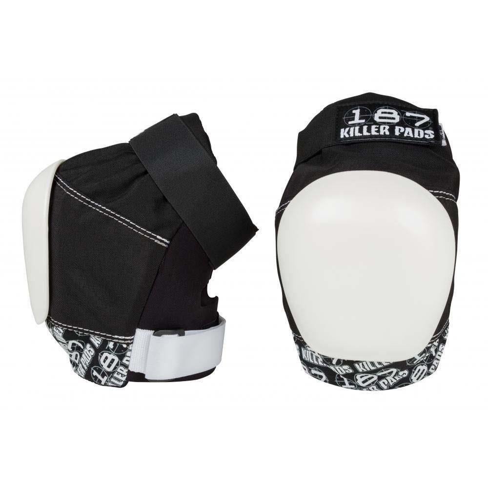 187 Killer Pads Pro Knee Black White