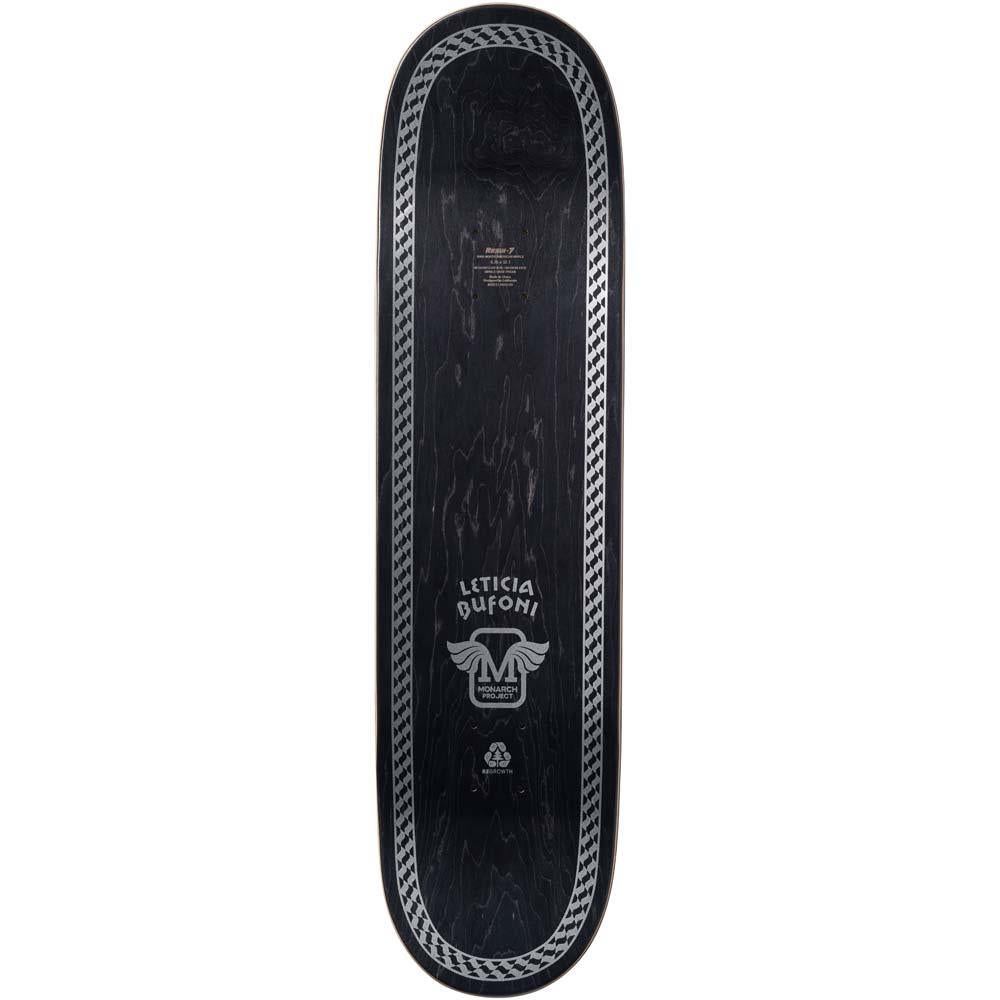 Monarch Leticia Atelier Skateboard Deck R7 Yellow 8.25"