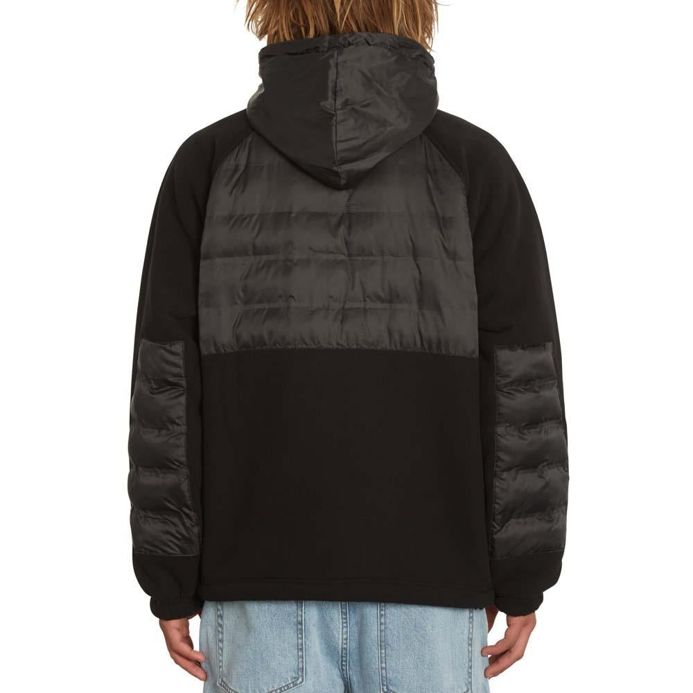 Volcom Muzzar Fuzzar Zip Lined Fleece Black