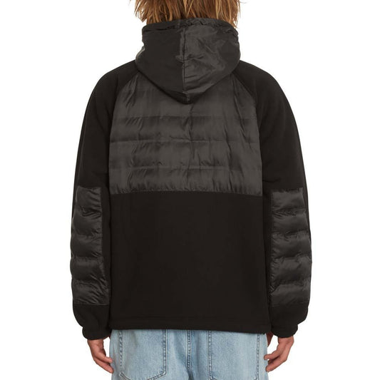 Volcom Muzzar Fuzzar Zip Lined Fleece Black