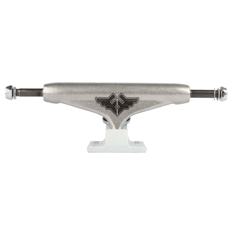 Fracture Wings V2 Skateboard Trucks Raw White 5.00