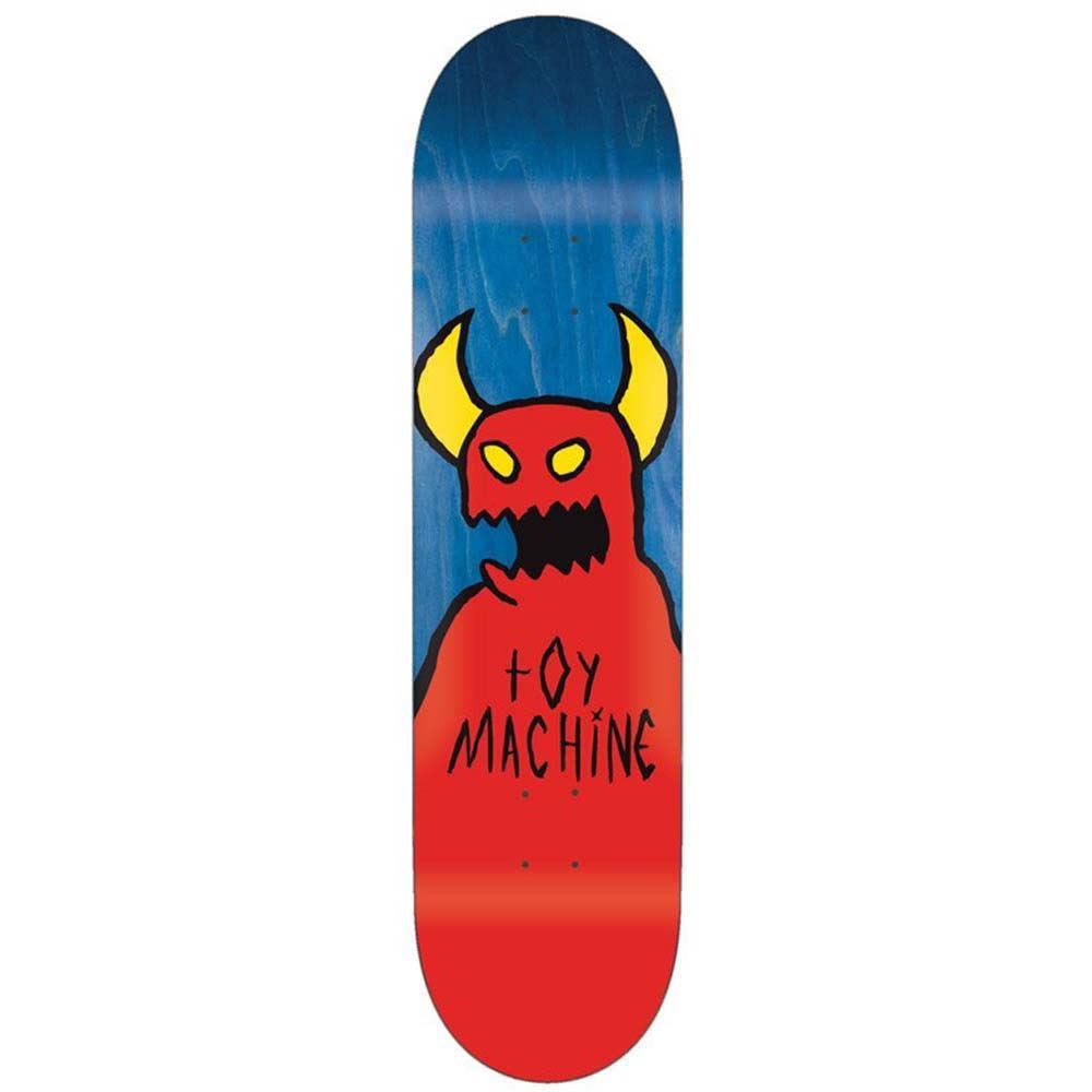 Toy Machine Skateboards Sketchy Monster Skateboard Deck 8.0" various stains