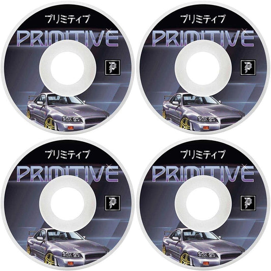 Primitive SP21 HG RPM Skateboard Wheels White 54mm