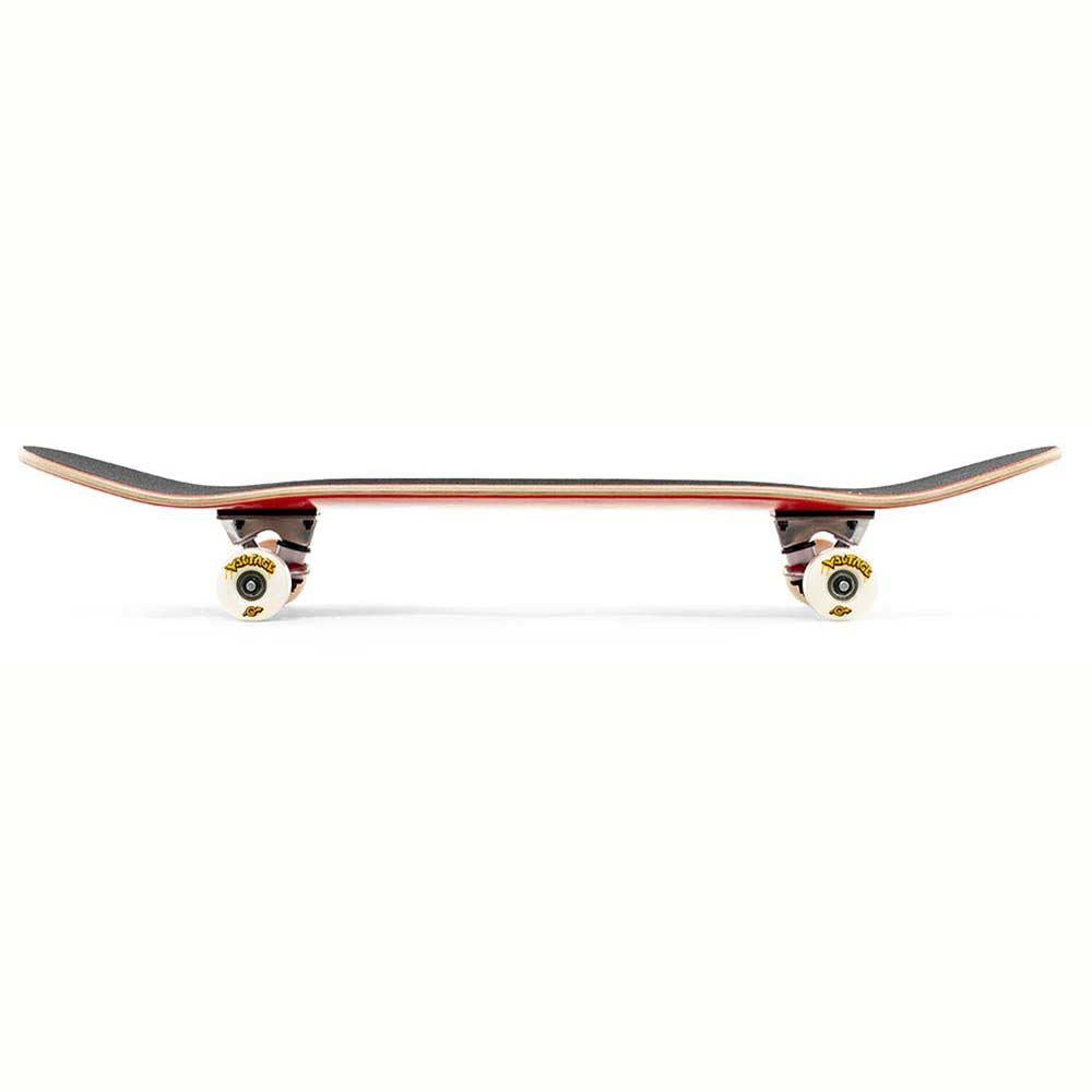 Voltage Skateboards Graffiti Logo Factory Complete Skateboard Orange Red 7.5"