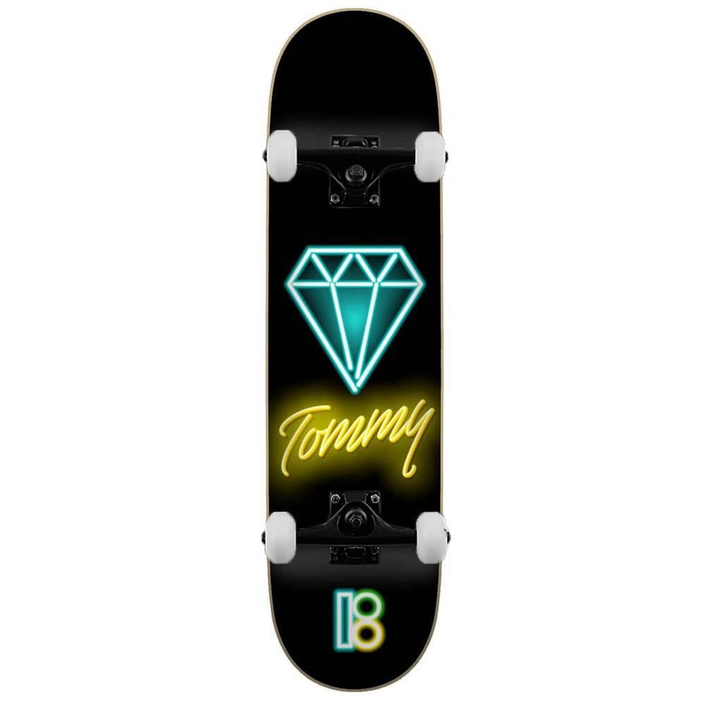 Plan B Neon Tommy Complete Skateboard Black 8.25"