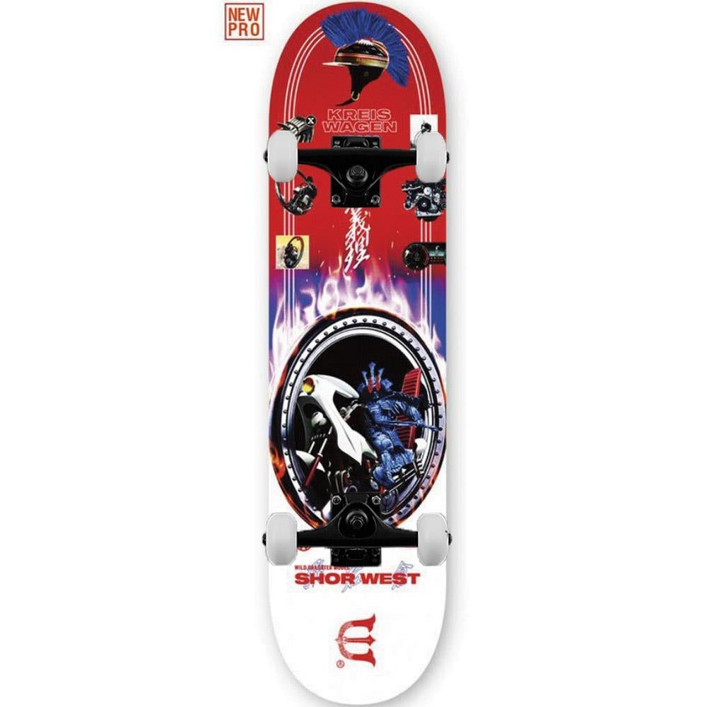 Evisen Skateboards Shor West Complete Skateboard 8"