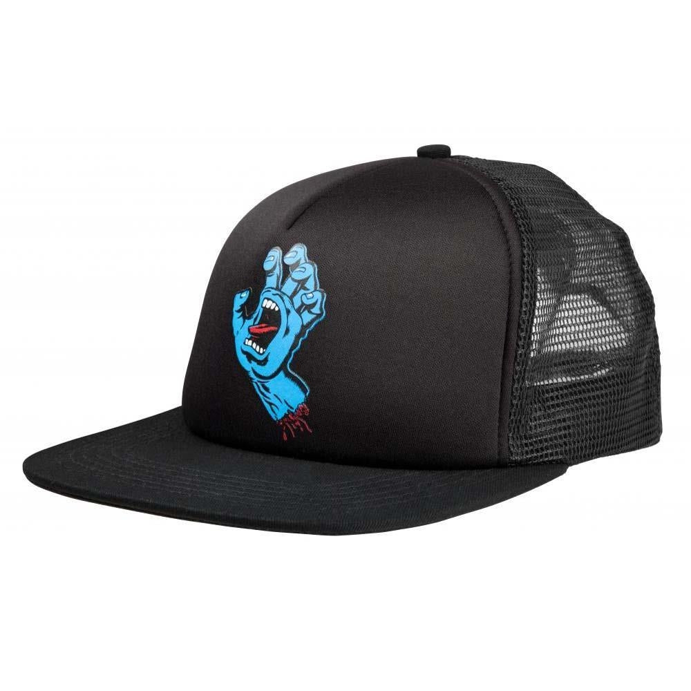 Santa Cruz Classic Hand Trucker Mesh Cap Cap Black