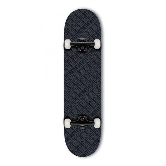 Fracture Skateboards All Over Comic Factory Complete Skateboard Black 8.25"